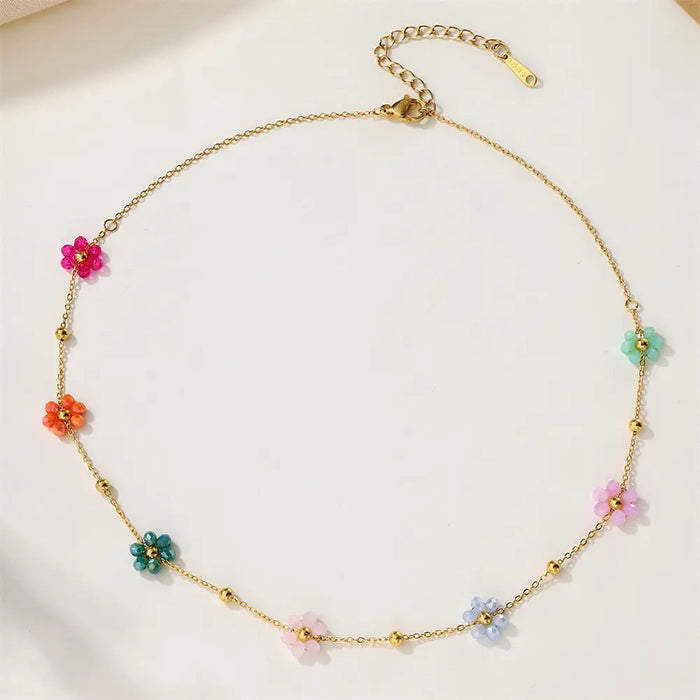 Flora Charm Necklace