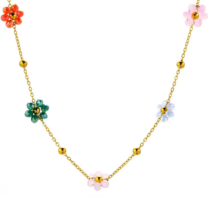 Flora Charm Necklace