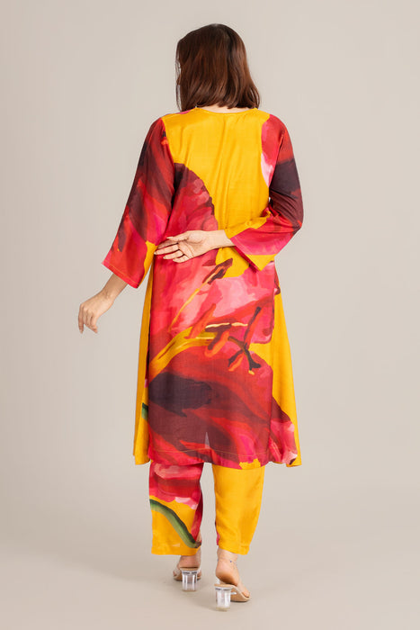 Sun Petal Placket Set