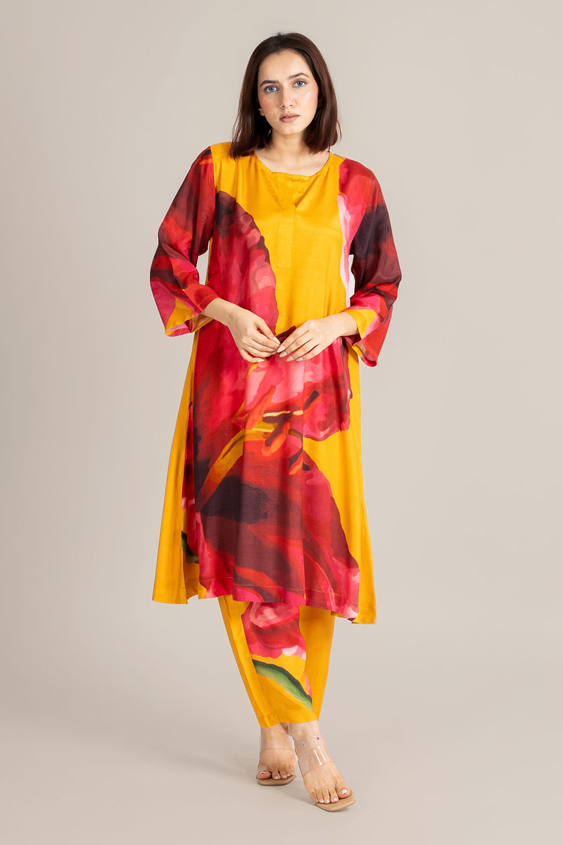 Sun Petal Placket Set