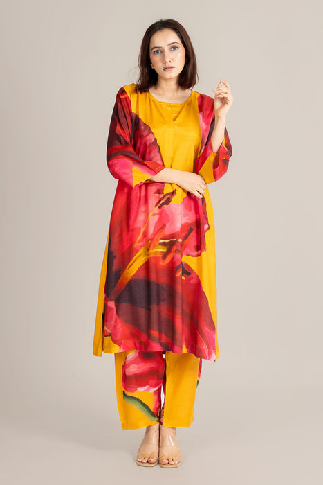 Sun Petal Placket Set