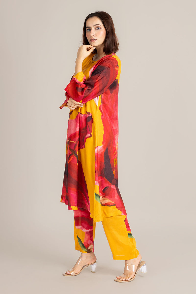 Sun Petal Placket Set