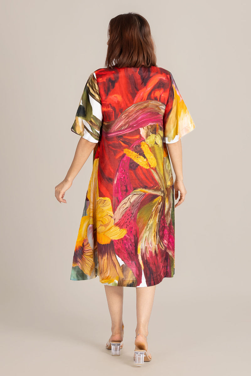 Scarlet Ember Dress