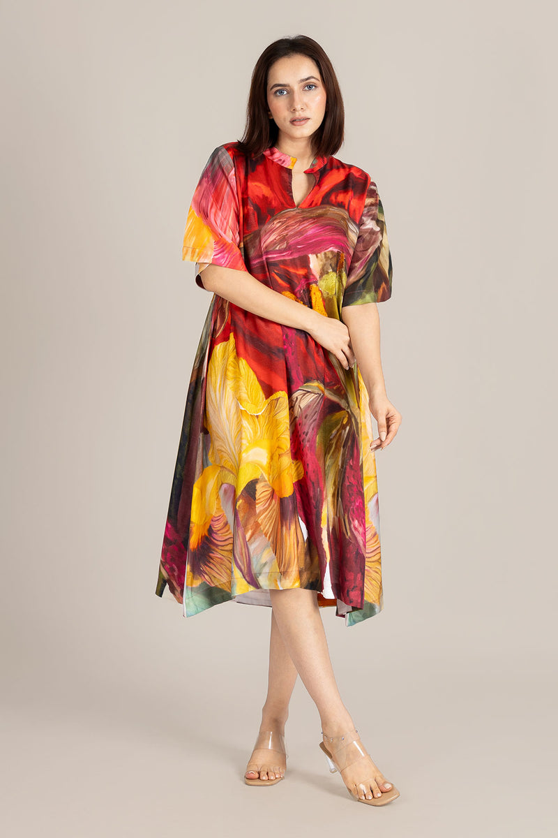 Scarlet Ember Dress