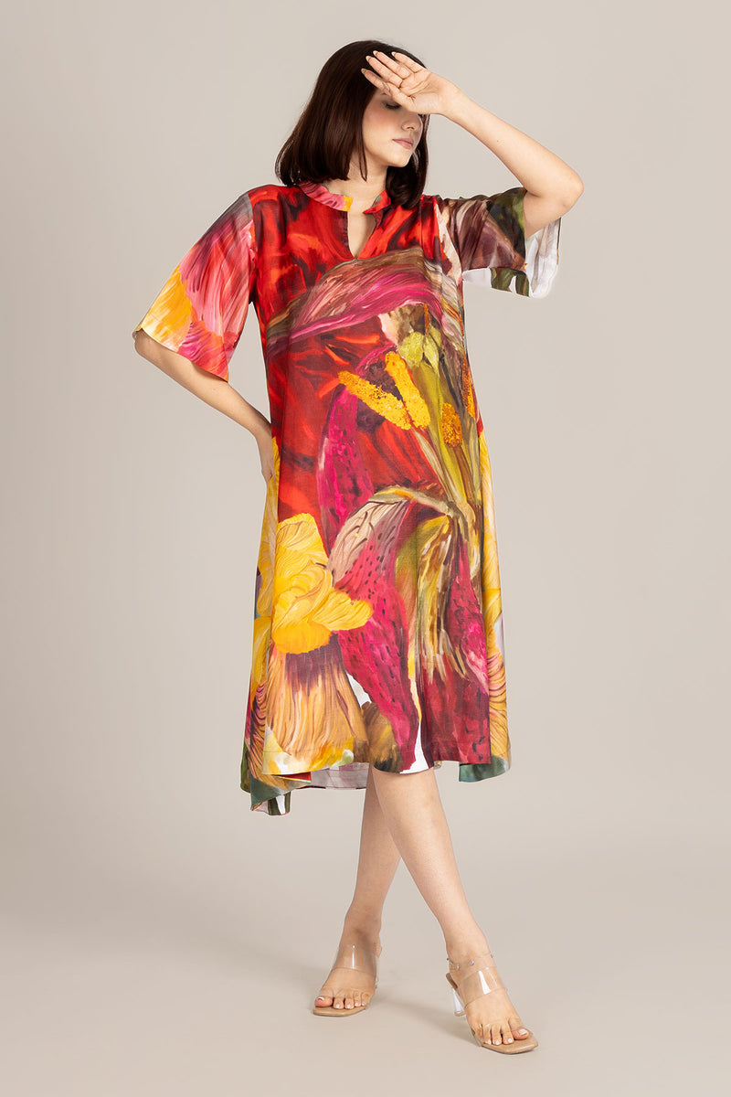 Scarlet Ember Dress