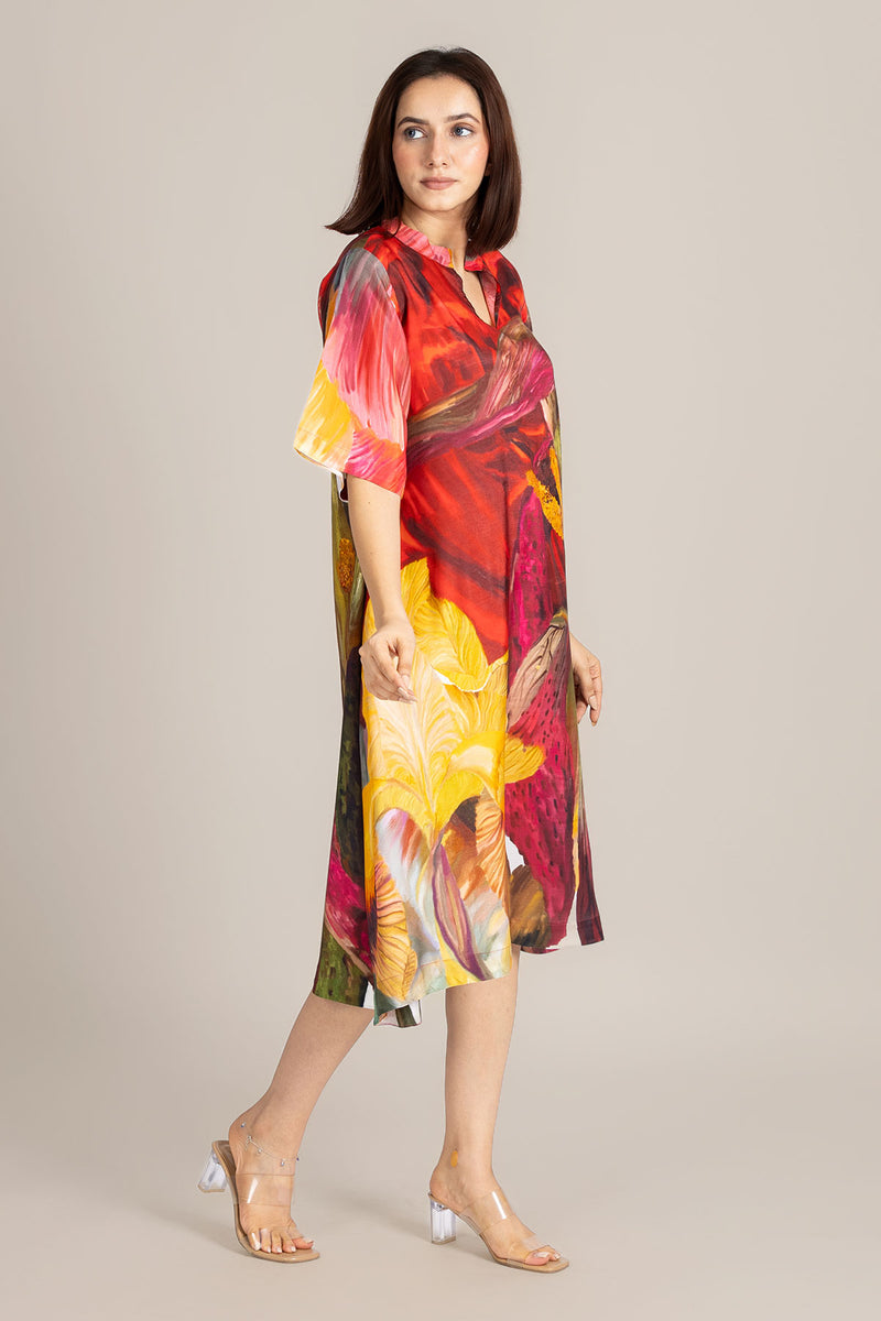 Scarlet Ember Dress