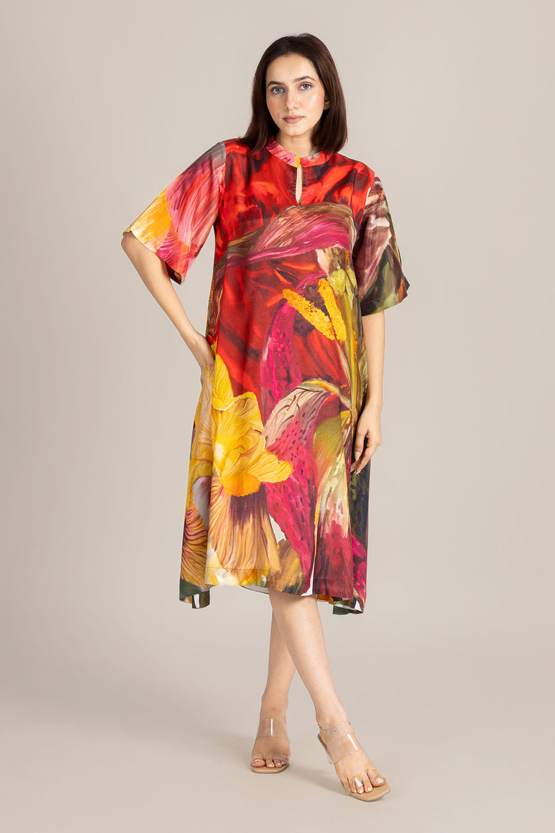 Scarlet Ember Dress