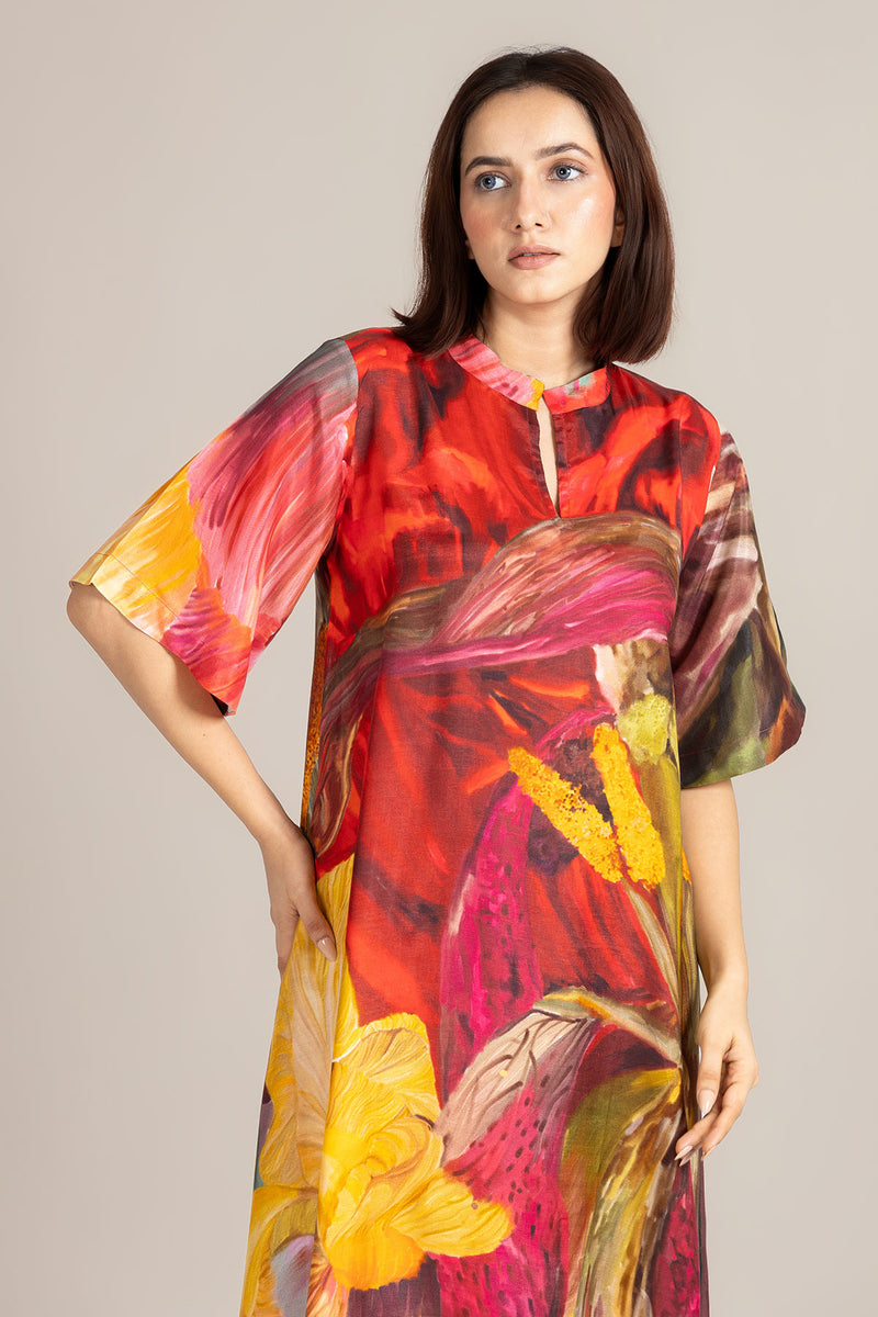 Scarlet Ember Dress