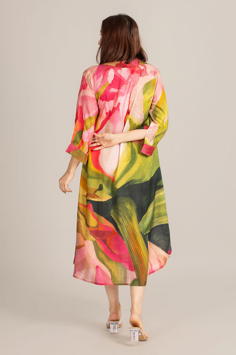 Palm Line Dress