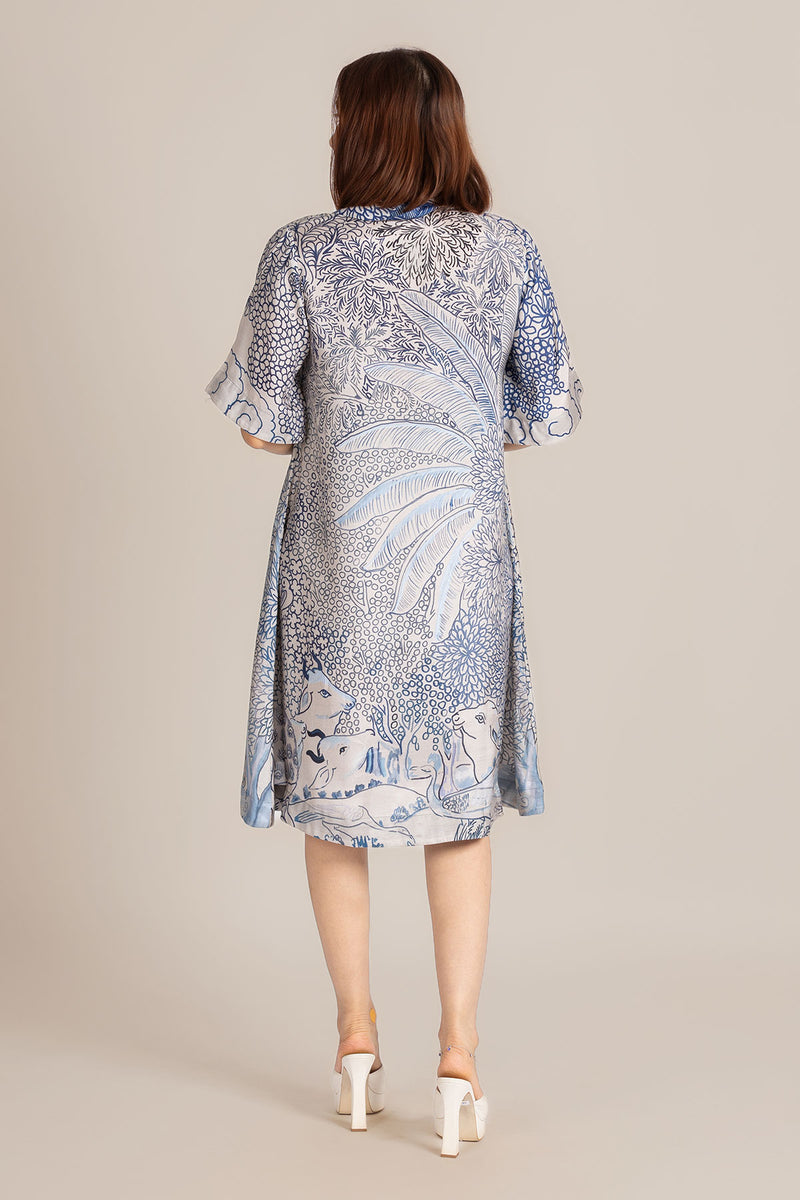 Pichwai Dress