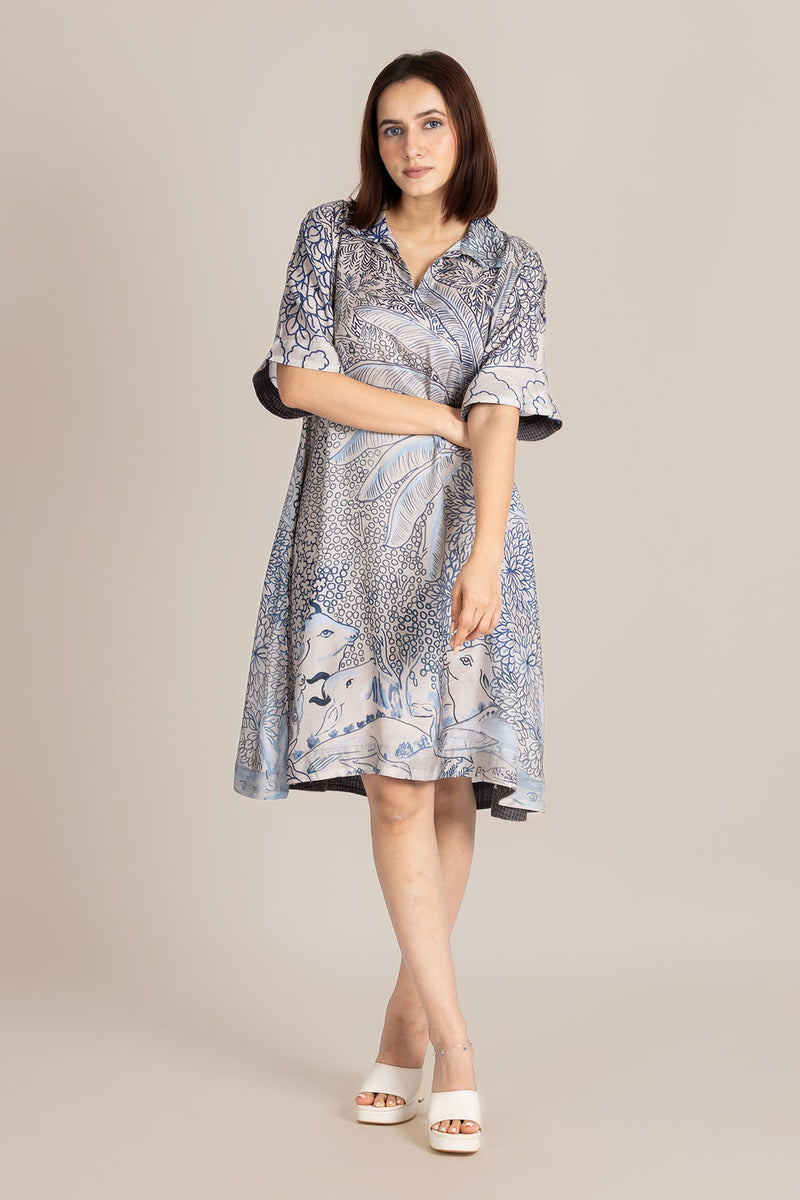 Pichwai Dress