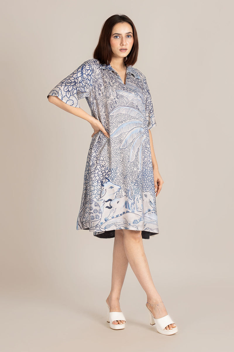 Pichwai Dress