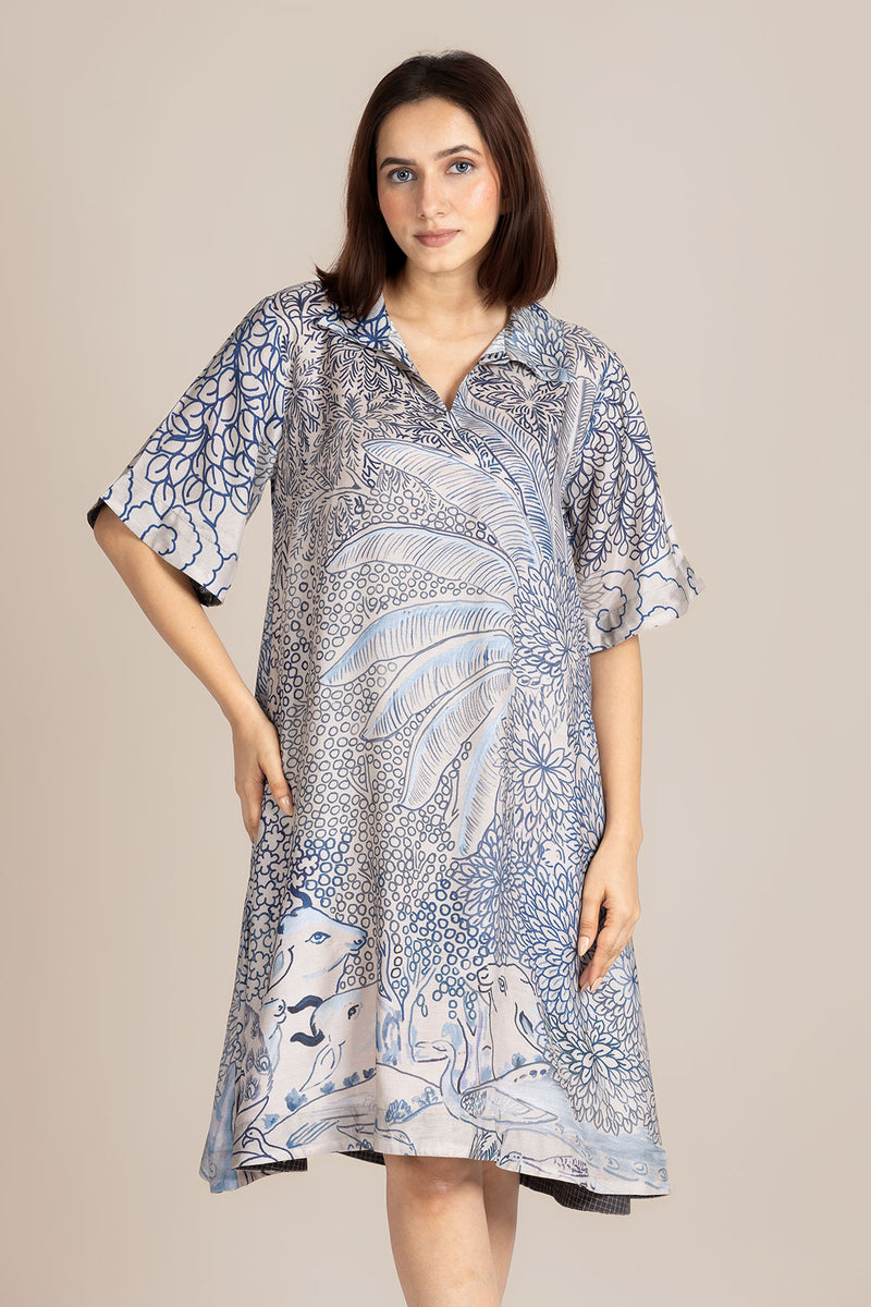 Pichwai Dress