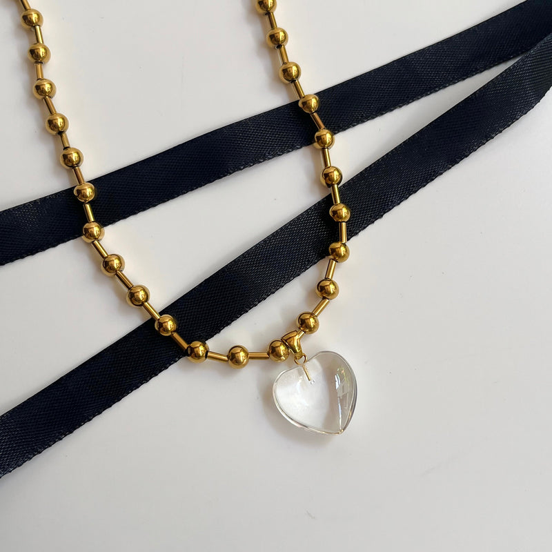 Crystal Heart Necklace