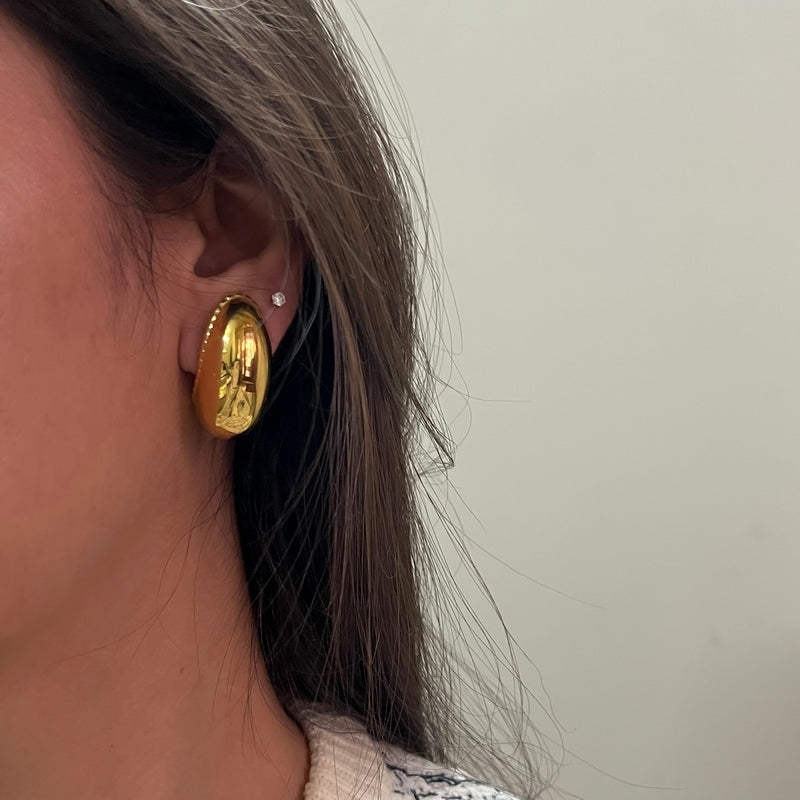 Andrea C-Shaped Earrings