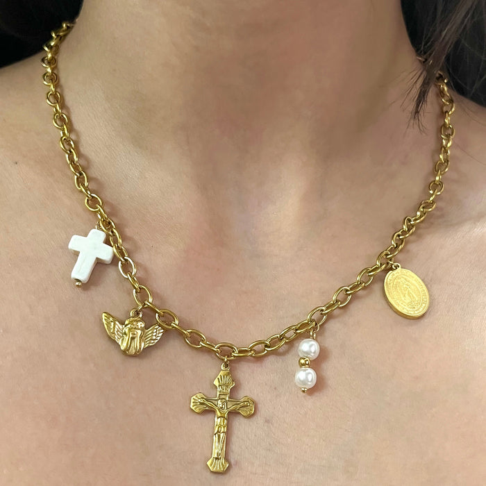 Roman Charm Necklace