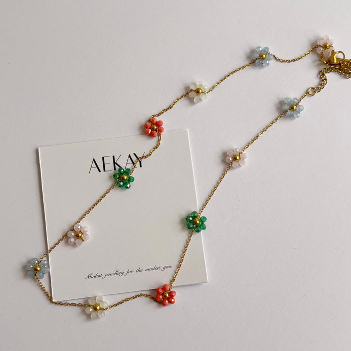 Flora Charm Necklace