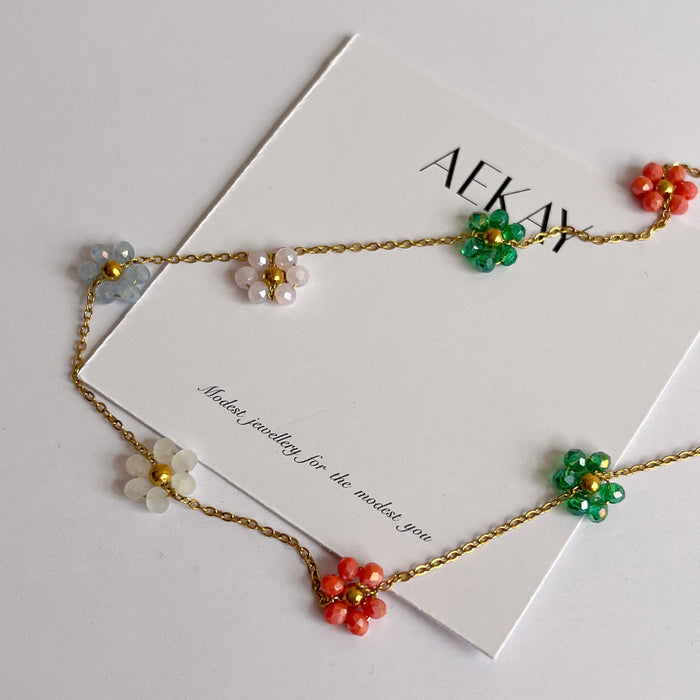 Flora Charm Necklace