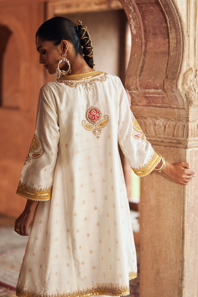 INAAYAT - DAISY IVORY CHAUGA WITH SALWAR