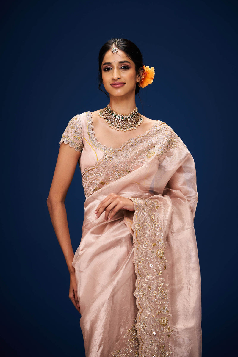 Aloka Tissue Only Saree