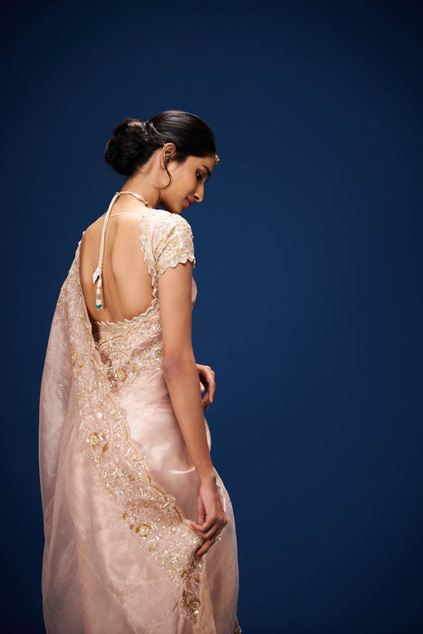 Aloka Tissue Only Saree