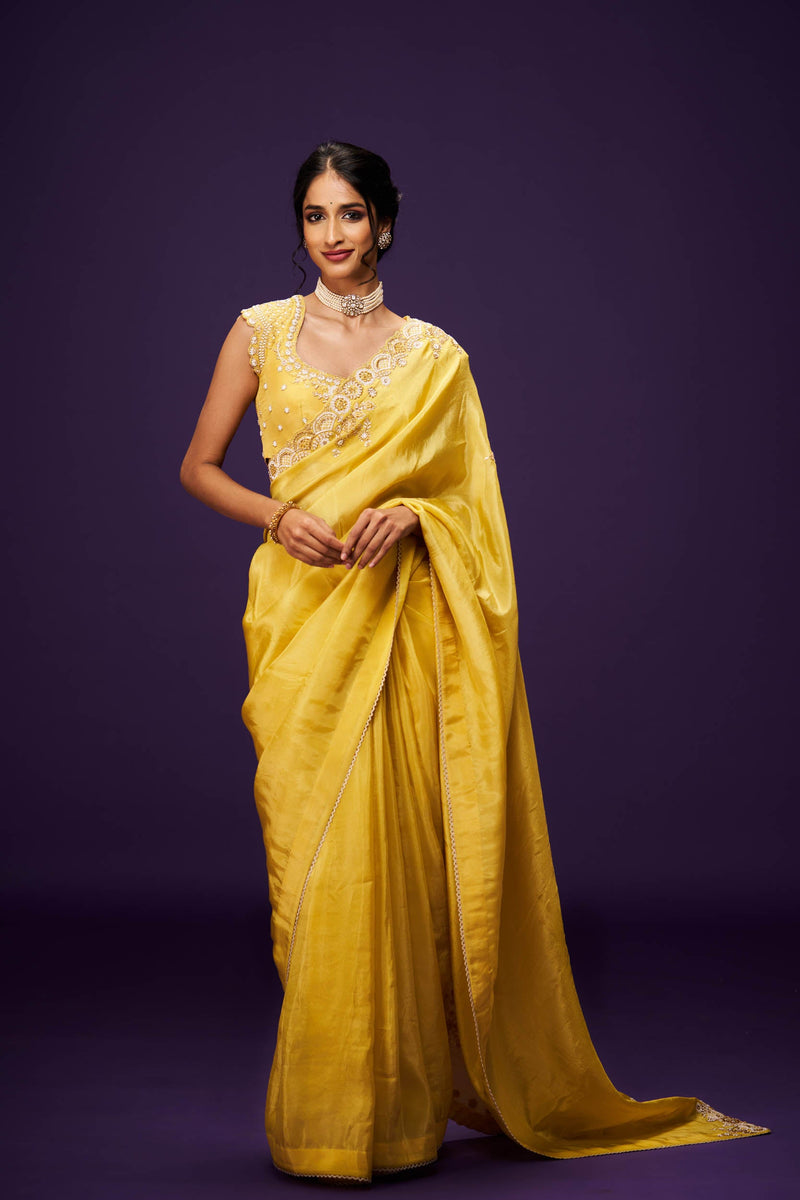 Sloka Embroidery Only Blouse