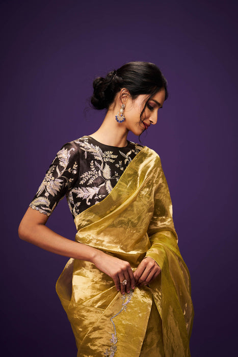 Vanaja Tissue Only Saree