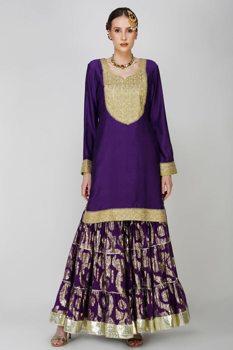 Imperial Purple  Garara Ensemble