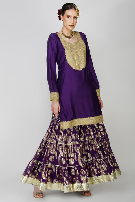 Imperial Purple  Garara Ensemble