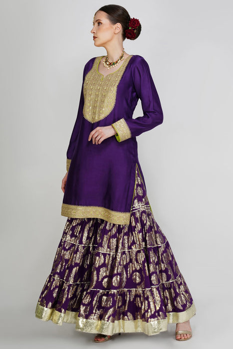 Imperial Purple  Garara Ensemble