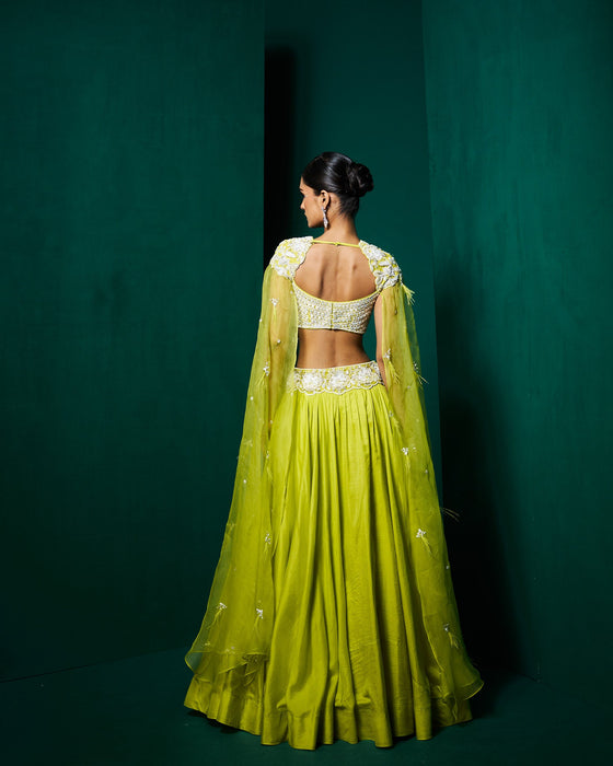 Erina Lehanga set - Pollen Yellow