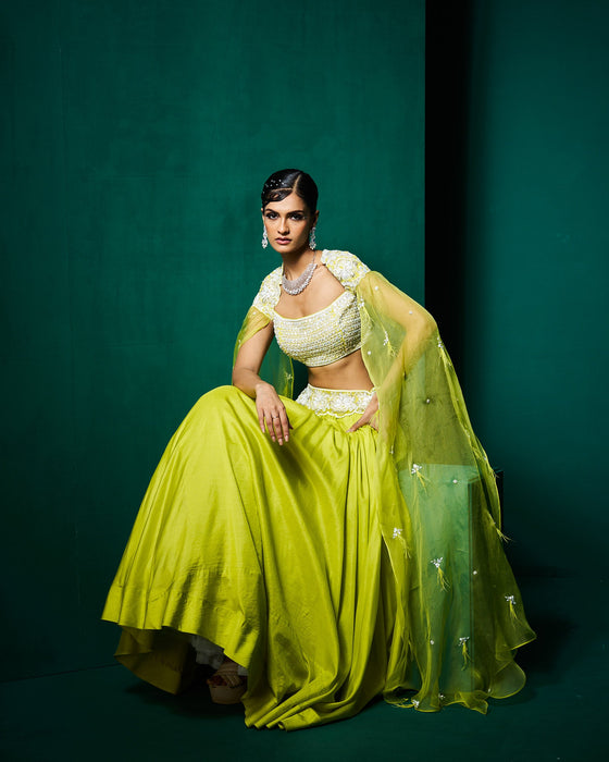 Erina Lehanga set - Pollen Yellow