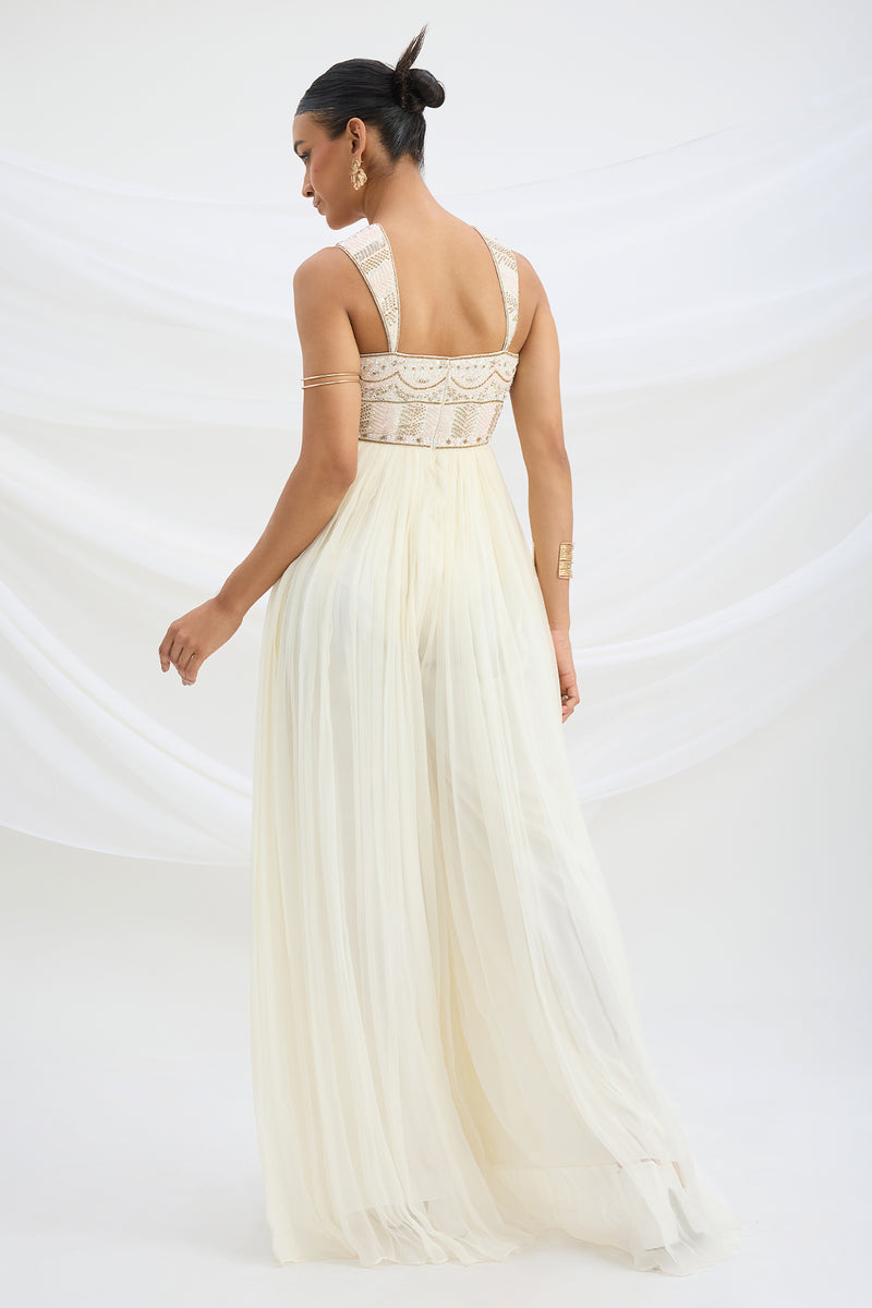 EMBROIDERED JUMPSUIT