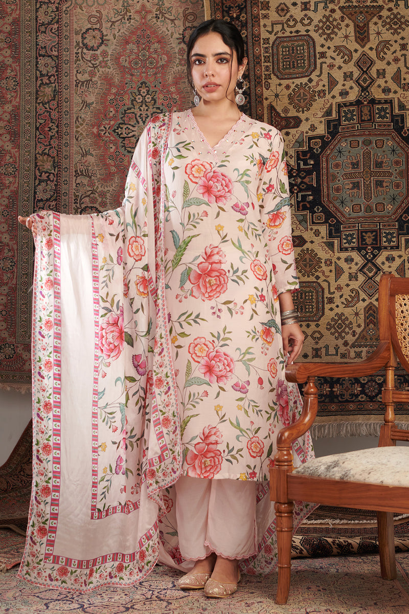 Ivory Kurta Set of 3