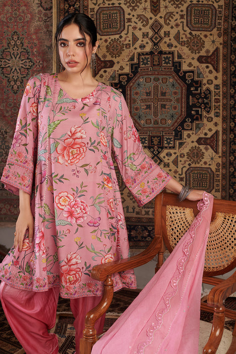 Chintz Old Rose Kurta Set of 3