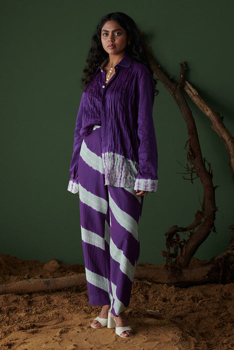 PURPLE PATAKA SHIRT