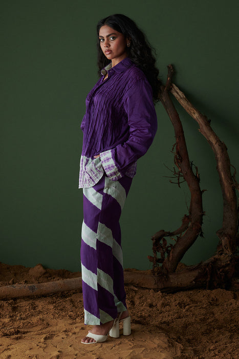 PURPLE PATAKA SHIRT