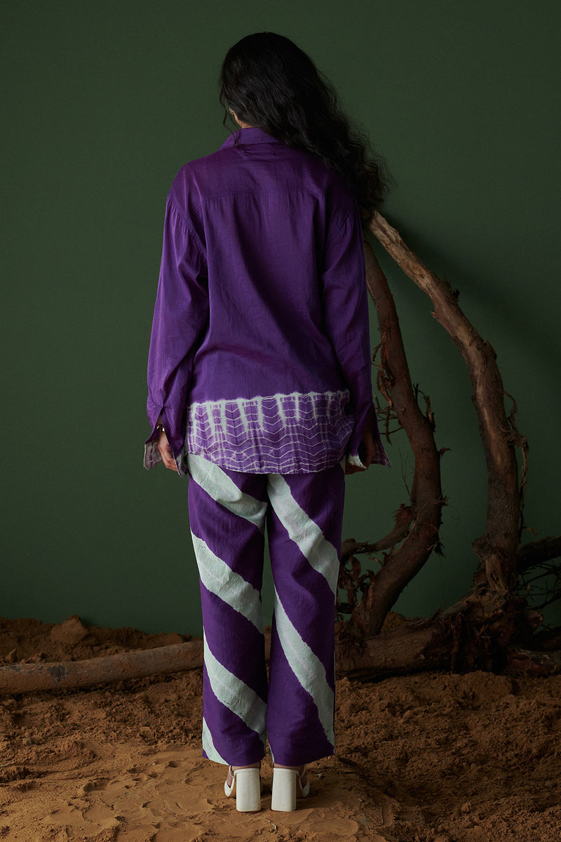 PURPLE PATAKA SHIRT