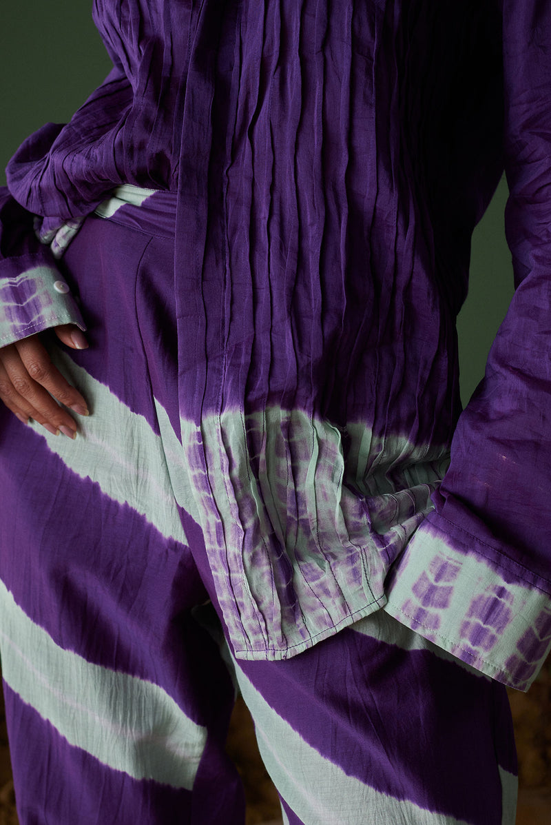 PURPLE PATAKA SHIRT