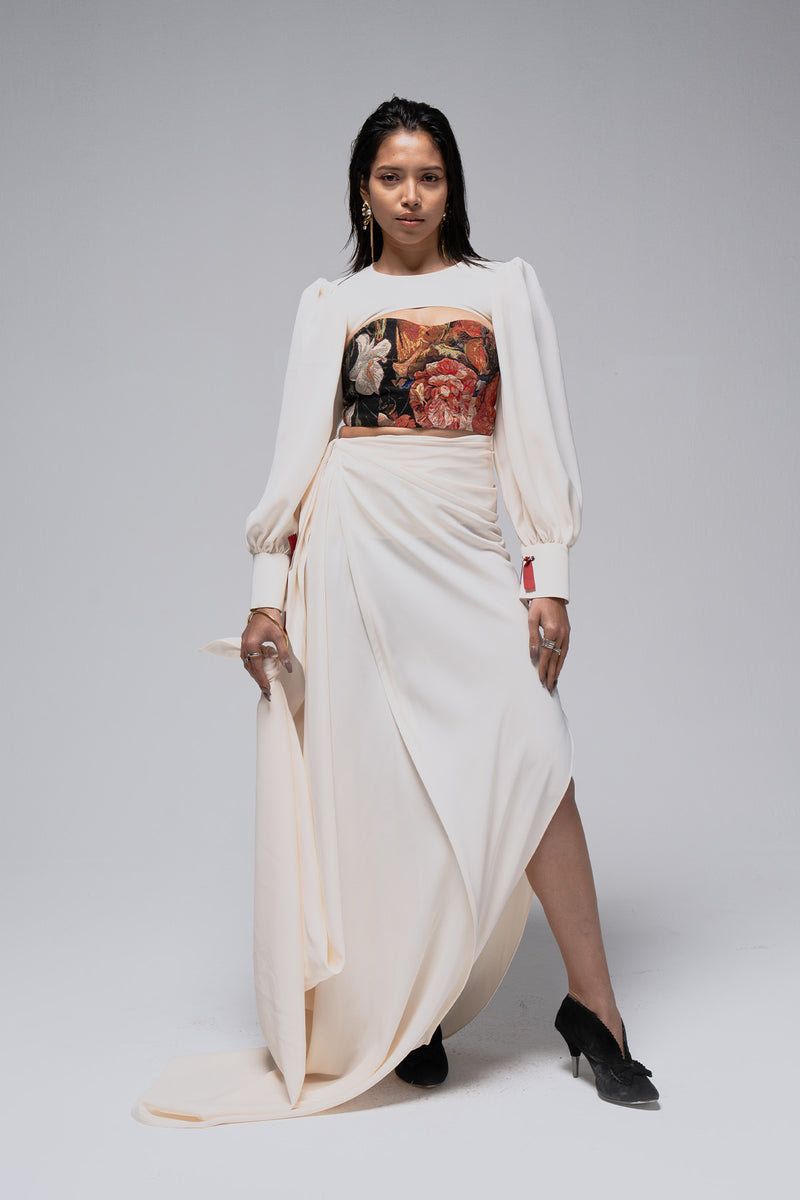 Jacquard Bustier