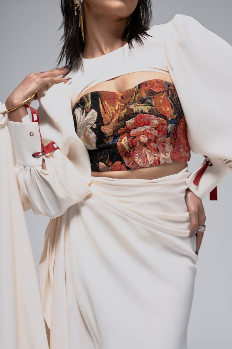 Jacquard Bustier