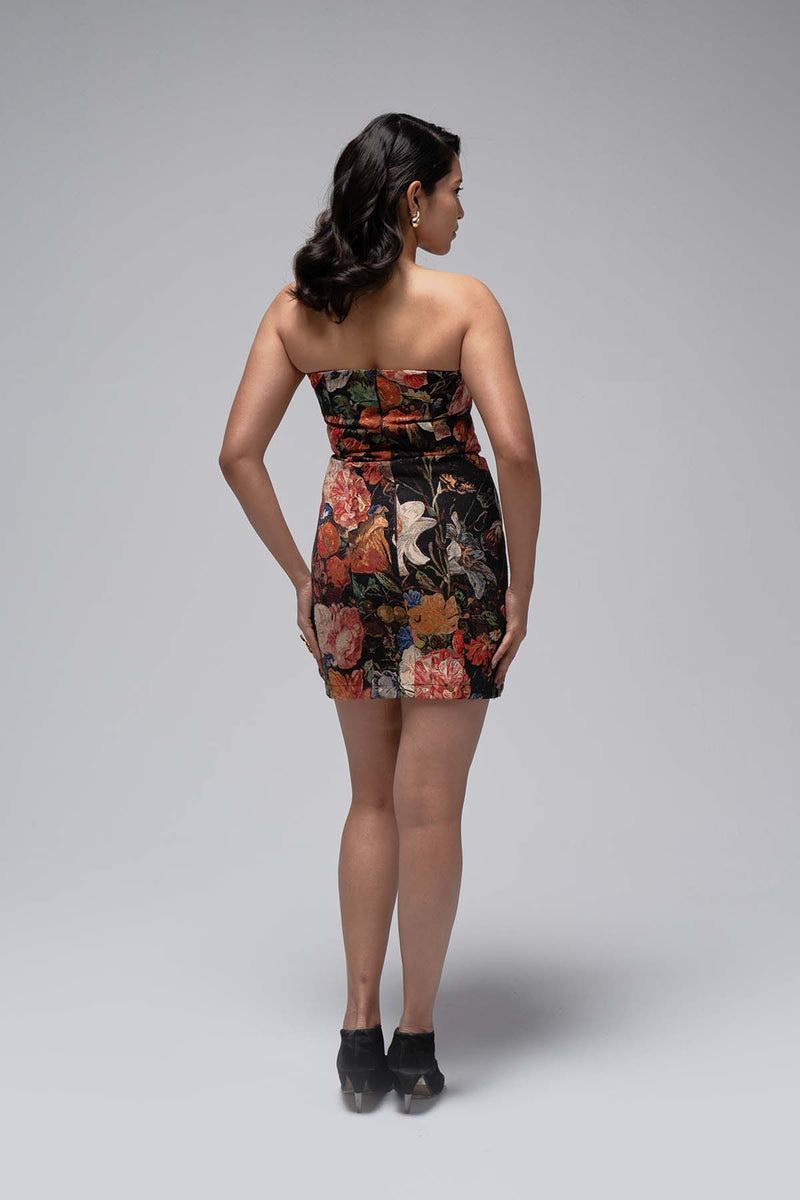 Jacquard Mini Dress