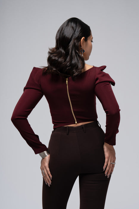 Snappy Sleeve Blouse