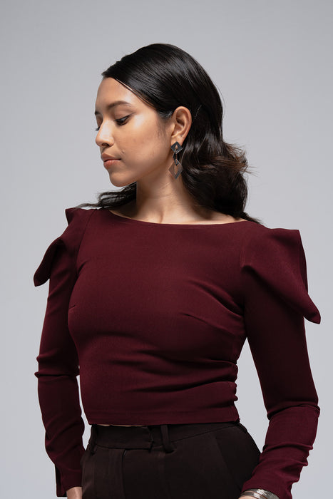 Snappy Sleeve Blouse