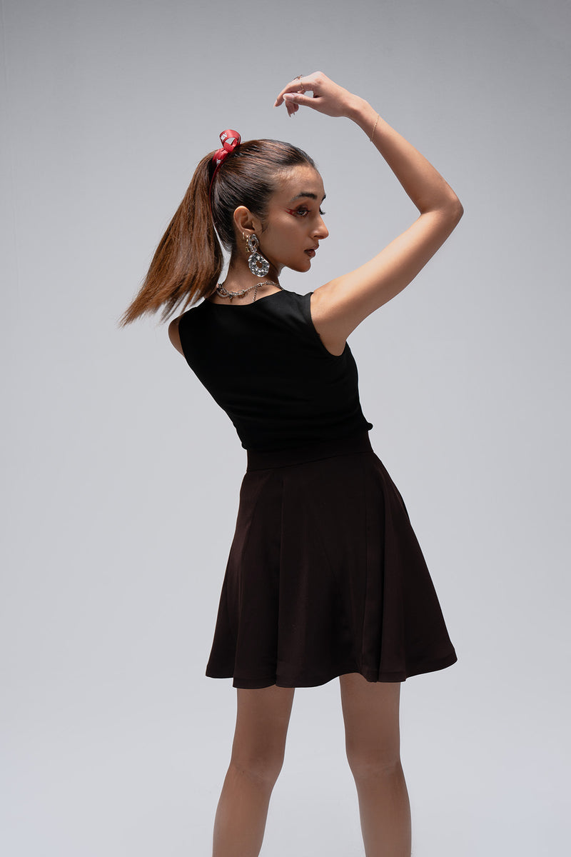 Espresso Saturday Skirt