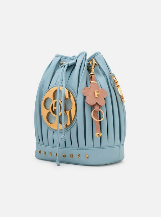 Oh Poppi Bucket Bag in Powder Blue