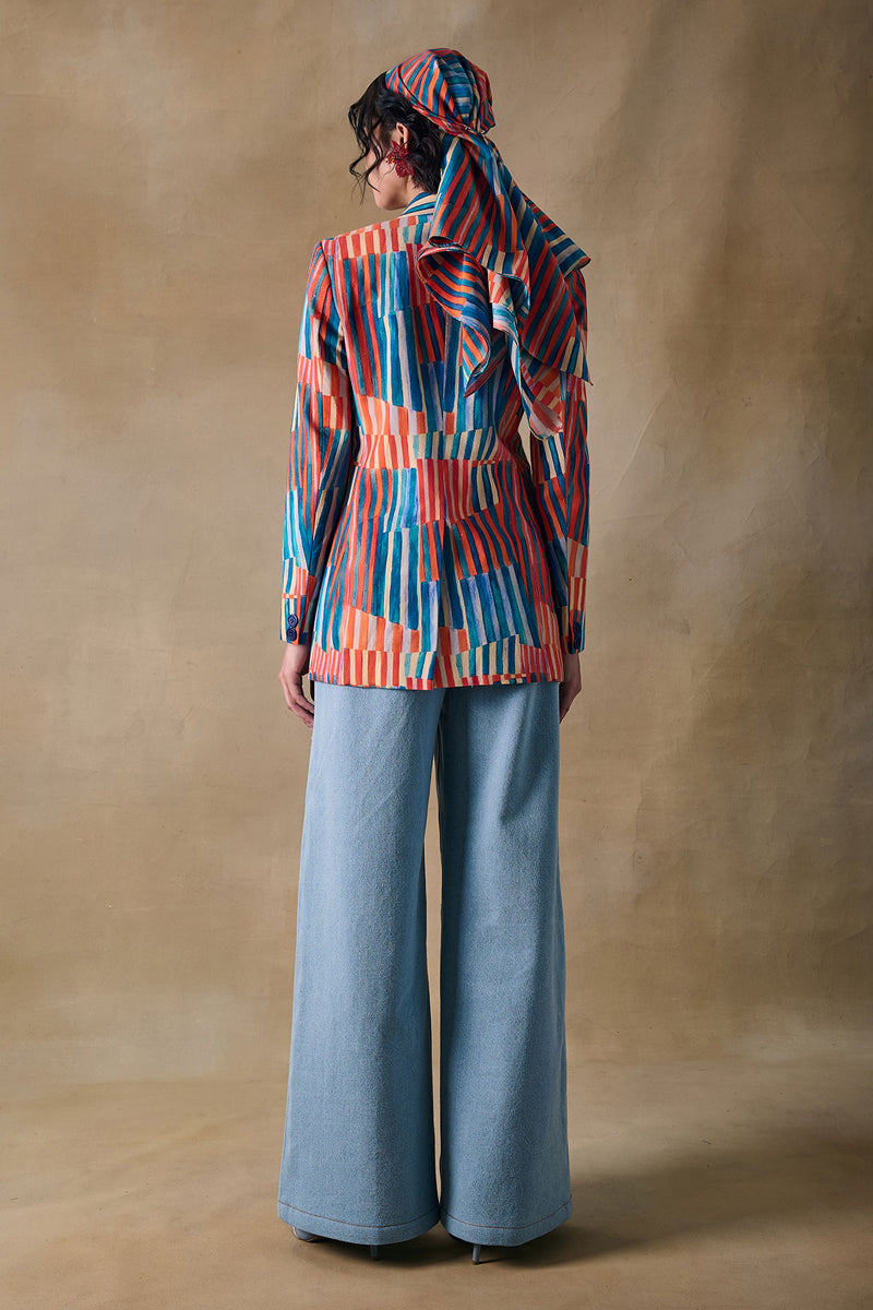 Asilah Stripe Blazer
