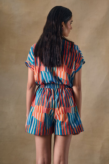 Asilah Stripe Shorts