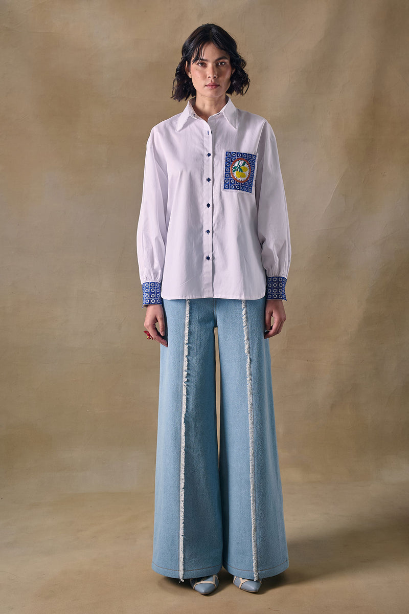 Zellige Embroidered Shirt