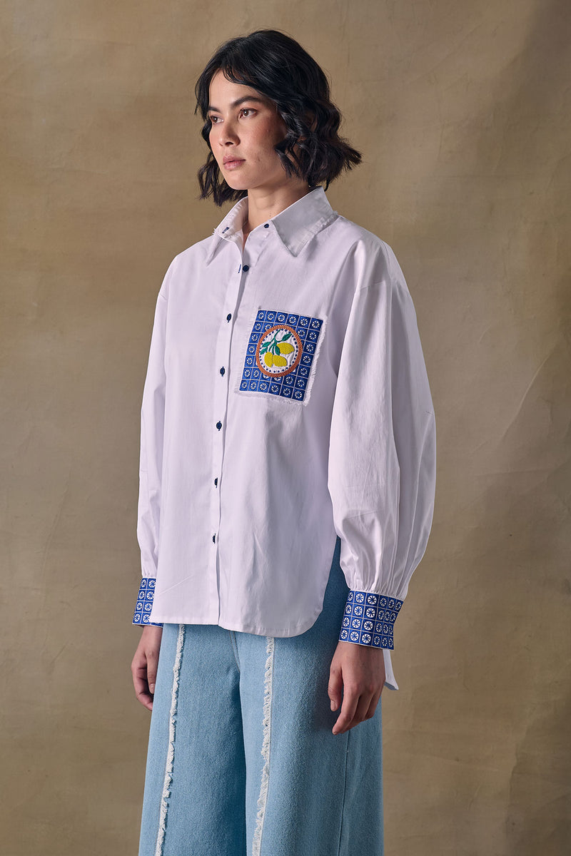 Zellige Embroidered Shirt